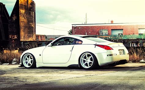 White Nissan 350z Wallpapers Top Free White Nissan 350z Backgrounds
