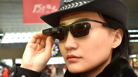 Chinese Police Spot Suspects With Surveillance Sunglasses Facial