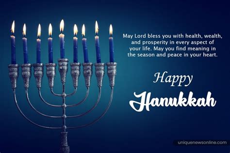 Hanukkah 2022 Best Quotes Messages Images Wishes Greetings