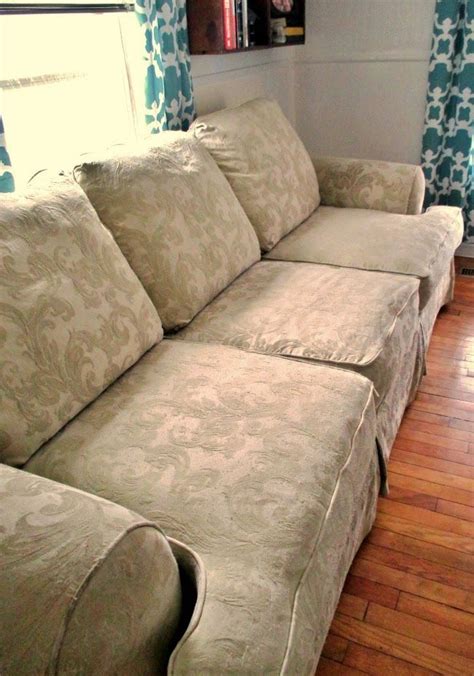 Diy Couch Reupholster With A Painter S Drop Cloth Part The Frame Diy Couch Couch
