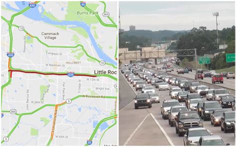 Photos Wreck Snarls Morning Rush Hour Traffic On Eastbound Interstate