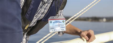 The law is being phased in over several years. Replacement - California Boater Card