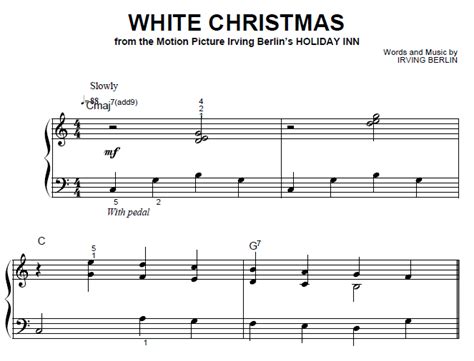 I`m dreaming of white christmas free piano sheet music. White Christmas Piano Sheet Music - Piano Mother