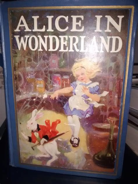 Alice In Wonderland And Through The Looking Glass By Lewis Carroll Fair Hardcover 1923 Later