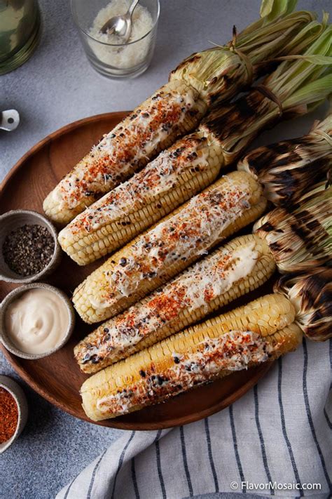 Elote Mexican Grilled Street Corn Flavor Mosaic