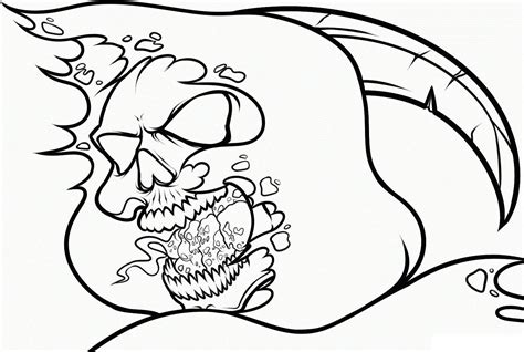 Hard dragon coloring pages for adults. Skull Coloring Pages For Adults - Coloring Home
