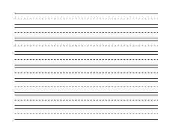 Primary writing paper landscape paper educational tool for. Primary Writing Paper with Illustration Box and Lines by Meghan Snable