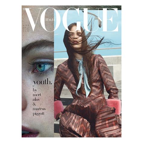 The October Cover Of Vogue Italia Features Gucci Fall Winter 2015s