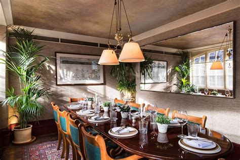 Jay's private dining room is located at the kitchen door entrance. May: Top 5 Private Dining Rooms in London | The Assistant Room