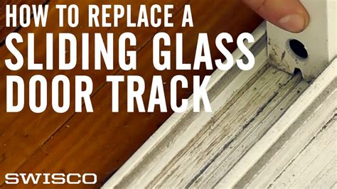 How To Replace A Sliding Glass Door Track Youtube