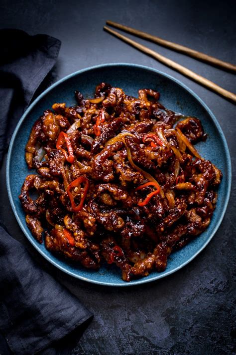 Crispy Chilli Beef - Nicky's Kitchen Sanctuary