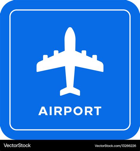 Airport Road Signs