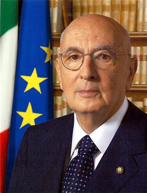 Il presidente della repubblica italiana. Giorgio Napolitano - Wikipedia