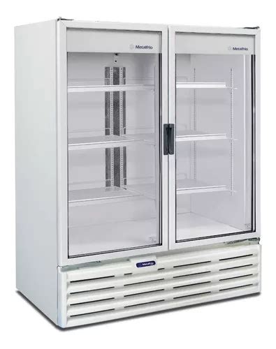 Refrigerador Metalfrio Vbm Porta Dupla Litros V Cor Branco