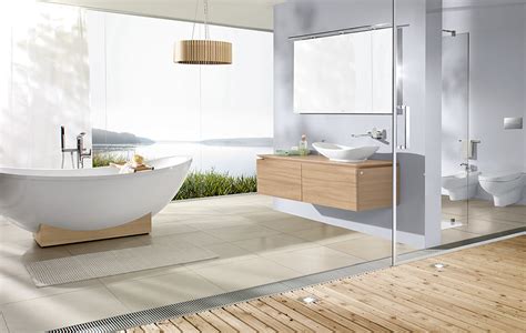 Moderne wandgestaltung im bad mit farbe Badgestaltung - Planungstools und Stilfinder- Villeroy & Boch