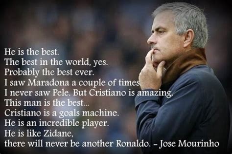 Top 85 jose mourinho famous quotes & sayings: Top Quotes on Cristiano Ronaldo | Sports Mirchi