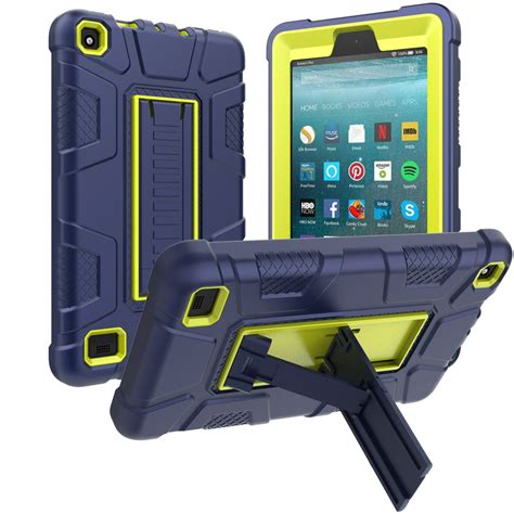 Allytech Shockproof Case For Amazon 7 Inch Tablet Fire 7 2019 9th