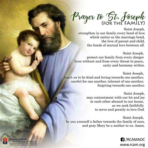 Prayer To St Joseph The Miracle Worker Zina Pulido