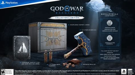 God Of War Ragnaroks Collectors Edition Has Been Revealed
