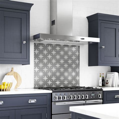 Believe it or not, statement tiles do work in small bathrooms. Laura Ashley splashbacks are here to give kitchens the wow ...