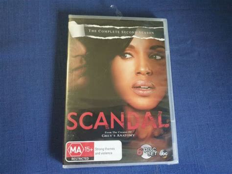Scandal Season 2 Dvd 2014 6 Disc Set For Sale Online Ebay