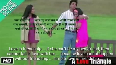 Check spelling or type a new query. Kuch kuch hota hai Hindi movie dialogue with English ...