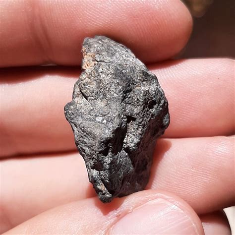 Lunar Meteorite Rock From The Moon Paired With Nwa 11474 Endcut