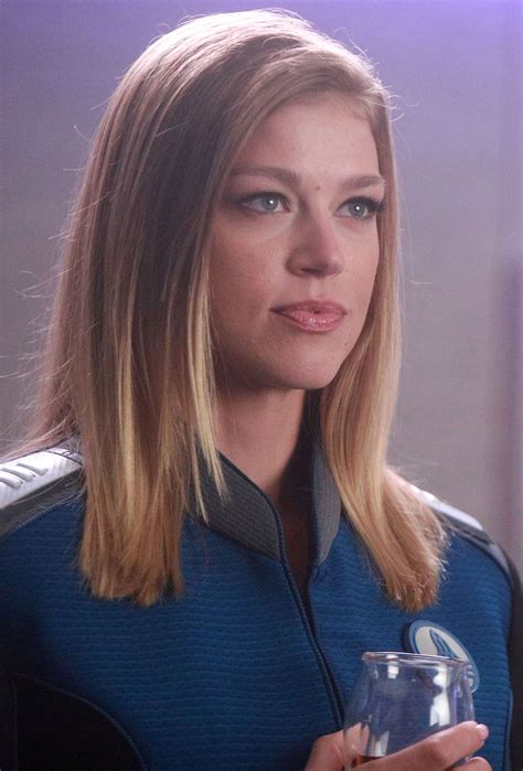 The Orville Adrianne Palicki On Incredible Sets Hopeful Sci Fi Collider