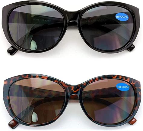 v w e 2 pairs women bifocal reading sunglasses reader glasses cateye vintage jackie