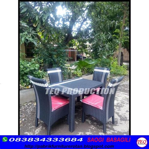 WA 0838 3433 3684,jual meja kursi makan Rotan Di cirebon ...