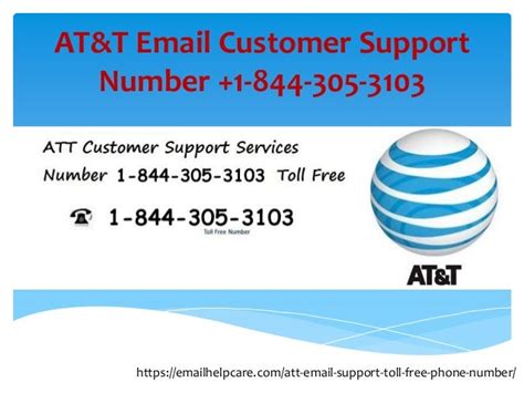 Atandt Email Support Number 1 844 305 3103