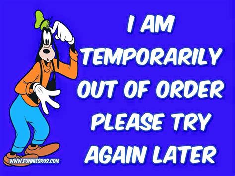 Goofy Out Of Order Hug Quotes Cute Cartoon Pictures Human