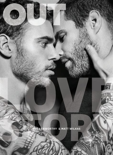 Pin By Ne On Magazine Covers Gus Kenworthy Out Magazine Men Kissing