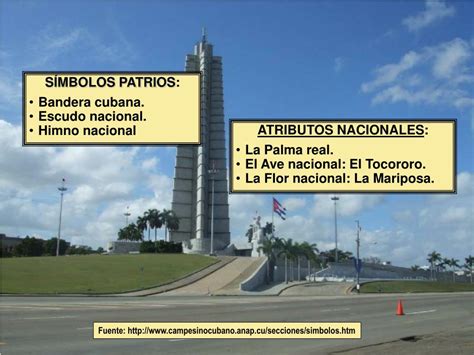 Ppt SÍmbolos Patrios Bandera Cubana Escudo Nacional Himno