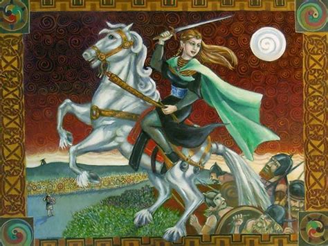 Meave The Warrior Queen Celtic Tree Lore Irish Goddess Celtic Myth