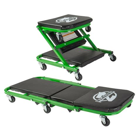 Pro Lift Z Creeper 2 In 1 Creeper And Seat 36 In With 6 Casters And