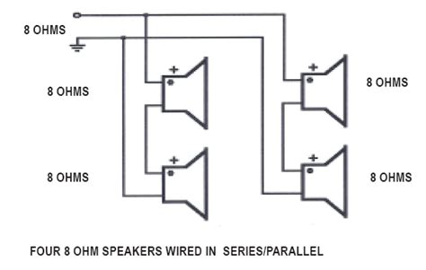 If you series connect the voice coils and then series connect the drivers you end up with four times the voice coil as your nominal load. How many speakers can a 4000 watt amplifier handle? - Quora