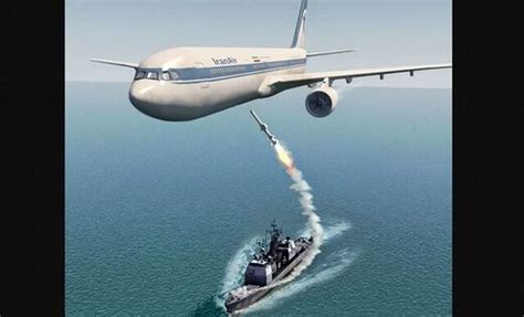 پیام رمزی قرارگاه عملیاتی ناوگان آمریکایی برای شلیک به هواپیمای ایرانی