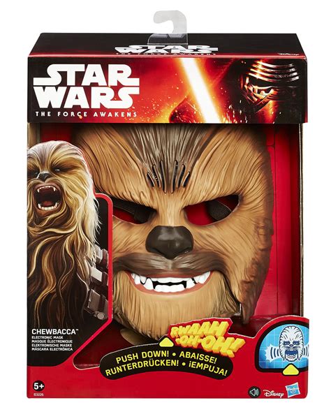Star Wars Chewbacca Maske Mit Sound Für Scifi Fans Karneval Universe