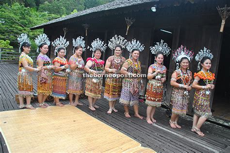 New Feature For Iban Traditional Costume Borneo Post Online