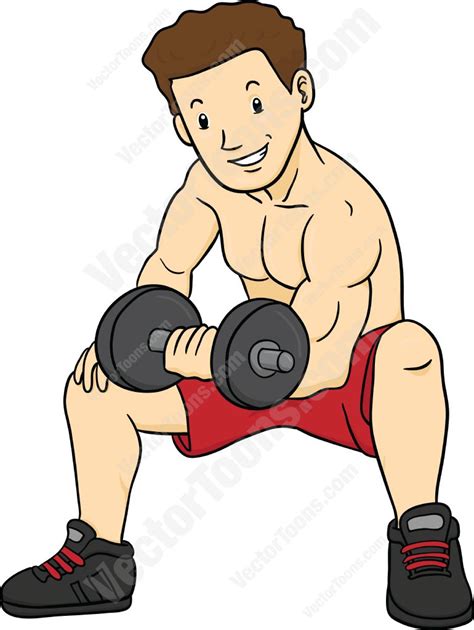 Musculalr Man Workout Clipart Free Cliparts Download Images On Clipground