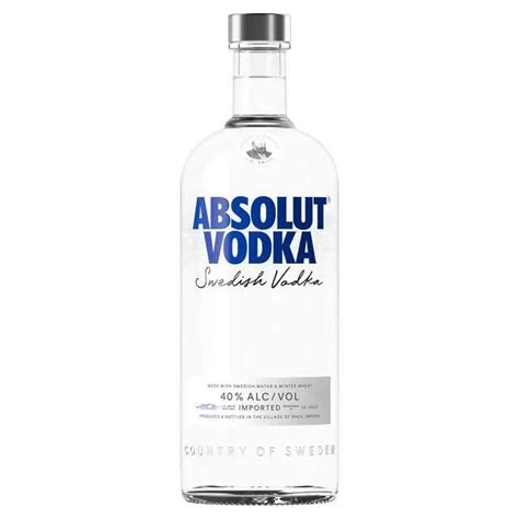 Absolut Vodka 80 Proof 1l Lisas Liquor Barn