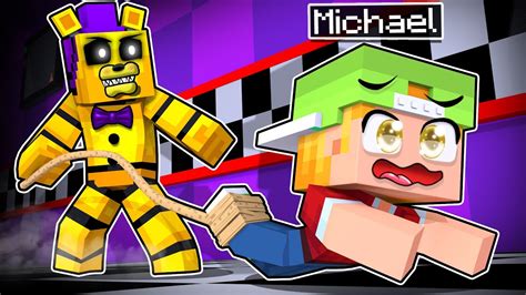 Fredbear Kidnaps Michael Afton Minecraft Fnaf Roleplay Youtube