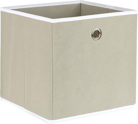 Hartleys 2 Tone Fabric Storage Box With Easy Grasp Handle For Cube