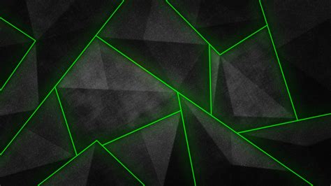 Free Cool Black Green Shards Chrome Extension Hd Wallpaper Theme Tab