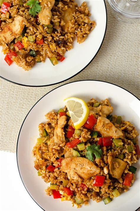 Photo of thai spicy basil chicken fried rice by erininvegas. Thai Curry Chicken Fried Rice | Omnivore's Cookbook