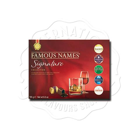 Famous Names The Signature Collection 185g Flavers International