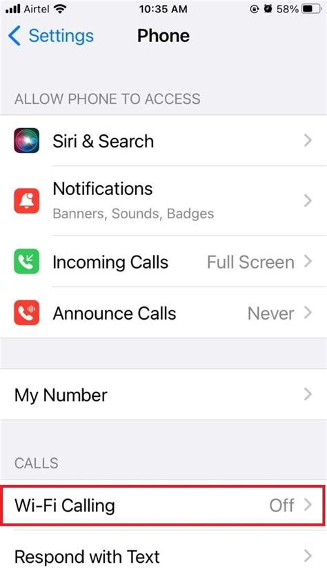 How To Enable Wi Fi Calling Feature On Your Iphone Mambapost