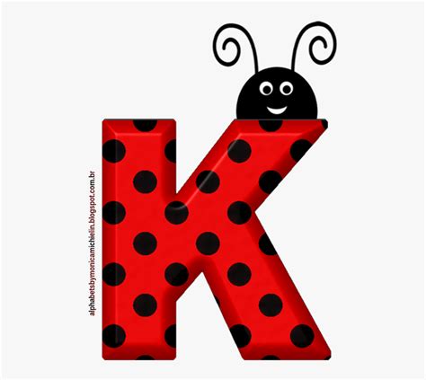 Ladybug Letters Clip Art