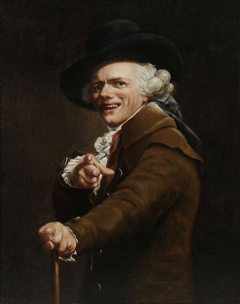 The Eccentric Self Portraits Of The Painter Joseph Ducreux From The
